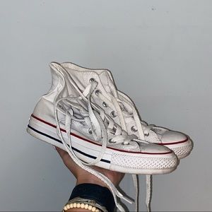 White High Top Converses
